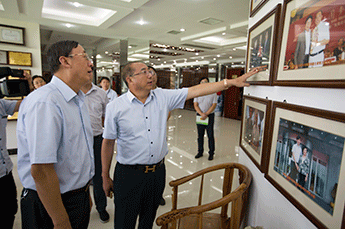 甘肅省酒泉市王敏副市長(zhǎng)一行蒞臨 恒運(yùn)能源集團(tuán)參觀考察